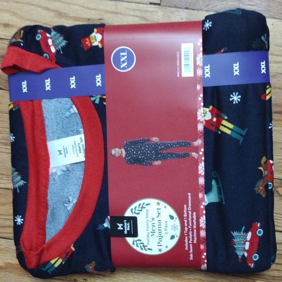 Pants Members Mark Mens Christmas Pajamas Set Sz Xxl Poshmark